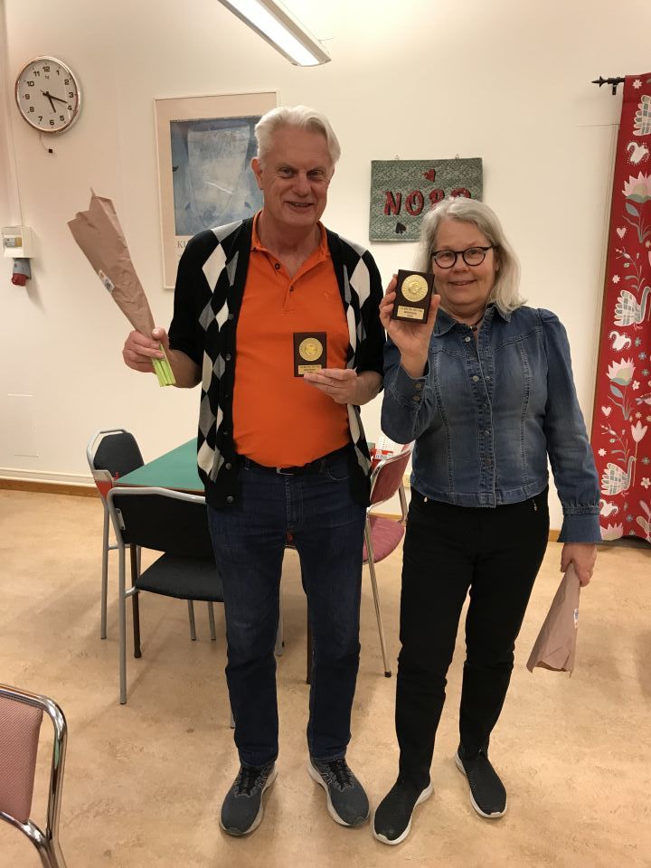 Vinnarna Ander Sjölin och Ros-Mari Westphal Smedstraden