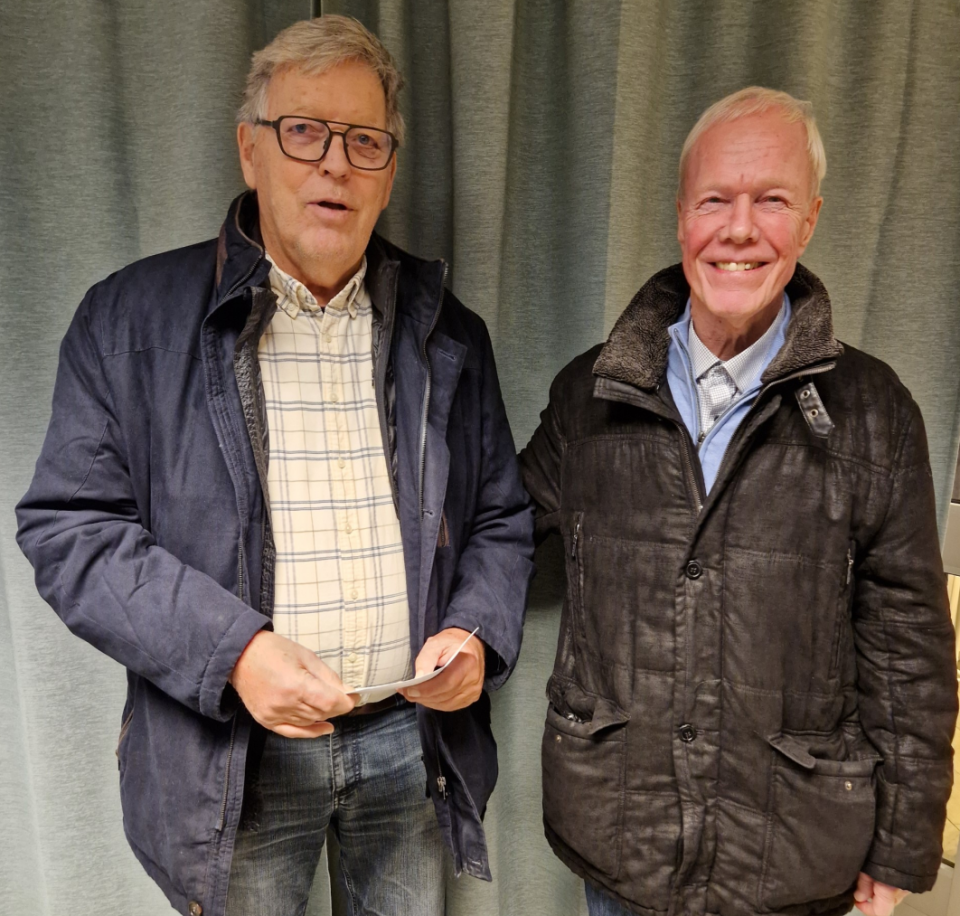 4:e pris Håkan Heggblad och Per Malmström