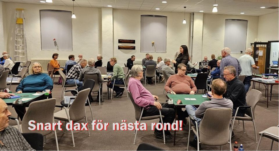 Snart dax för nästa rond.