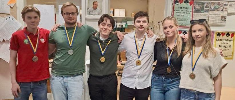 Medaljörerna 2025: Guld, Ivar Lichtenstein - Tobias Bern. Silver, Matteo Nordqvist - Alexander Sandin och brons till Andrea Nilsson - Maya Lo Björk Heed. Vem erövrar medaljerna i år?