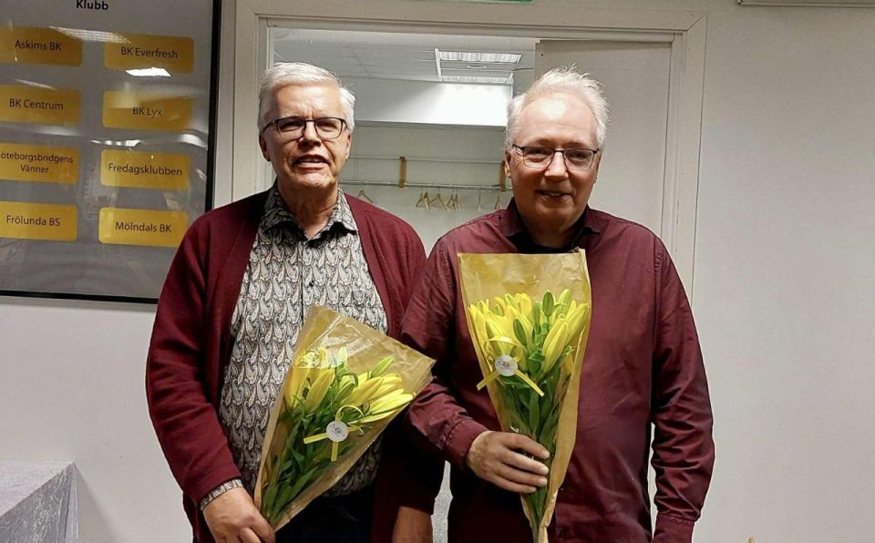 Segrare Tomas Andgren och Per Sjöberg