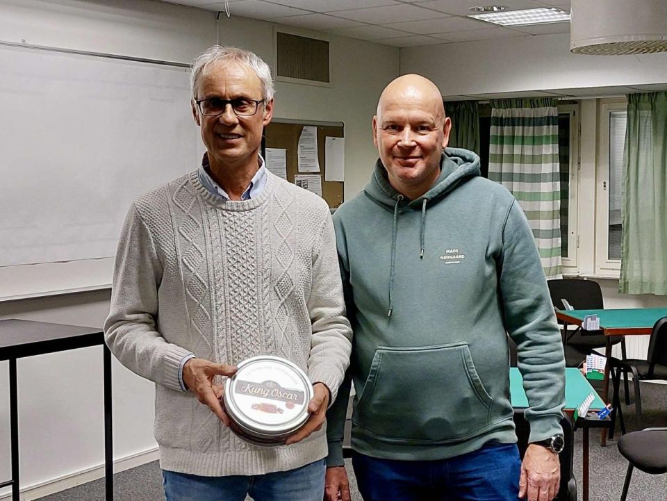 Trea Pierre Carbonnier och Johan Erlandsson