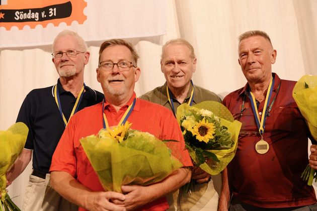 3:a ... Sture - Sture Ekberg, Hans Svidém, Thomas Therkelson, Björn Wenander
