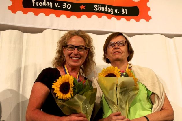 1:a...Jenny Evelius-Nohrén och Ylva Karlsson-Uisk