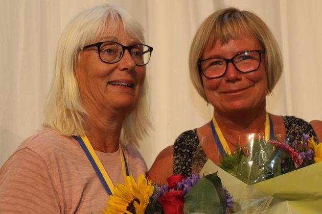 2:a... Catharina Ahlesved och Maria Grönkvist