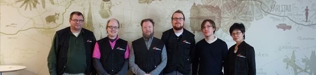 Fem nya TL steg 3 och Philip Berggren, tvåa från höger, ny elit TL