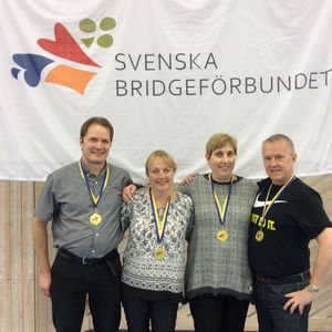 1:a ... ANNA ... Dan Bylund, Helena Strömberg, Anna Zack Efraimsson, Bengt-Erik Efraimsson