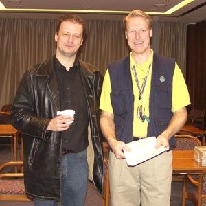 Svein Runar Eriksson och Tomas Brenning, har varit med länge. Foto från 2006 av Laila Leonhardt 